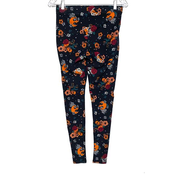 Her Universe Star Wars Tattoo Leggings 00 Stretch USA Space Floral Athleisure - Picture 4 of 5